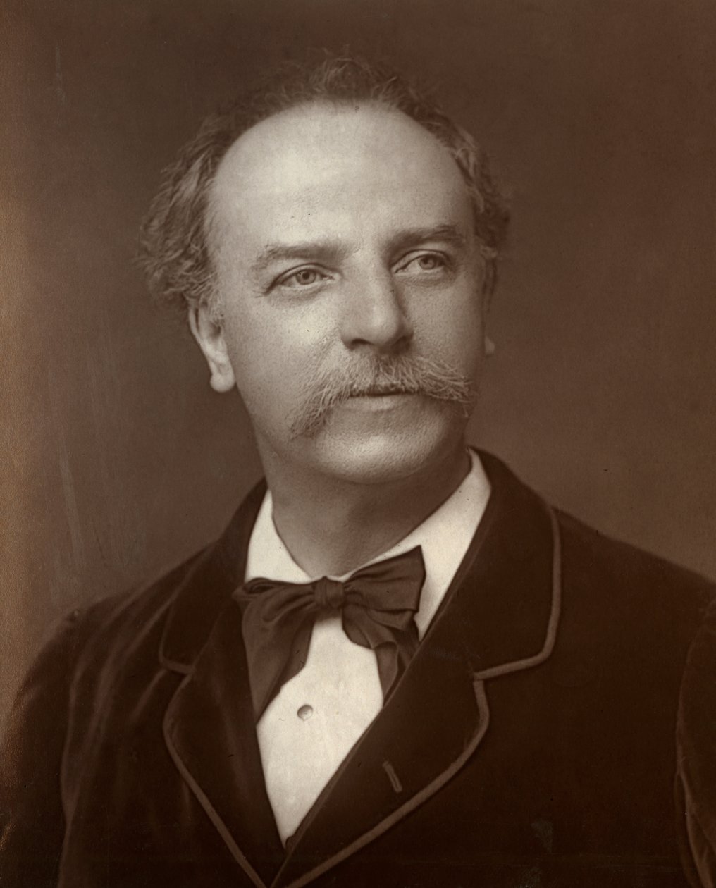 Bay Charles Santley, İngiliz opera sanatçısı, 1888 by Kingsbury and Notcutt