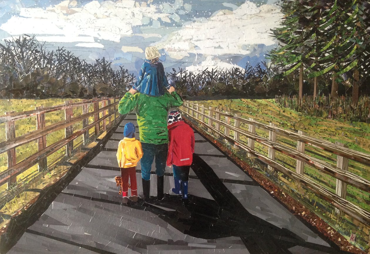 Aile Yürüyüşü by Kirstie Adamson