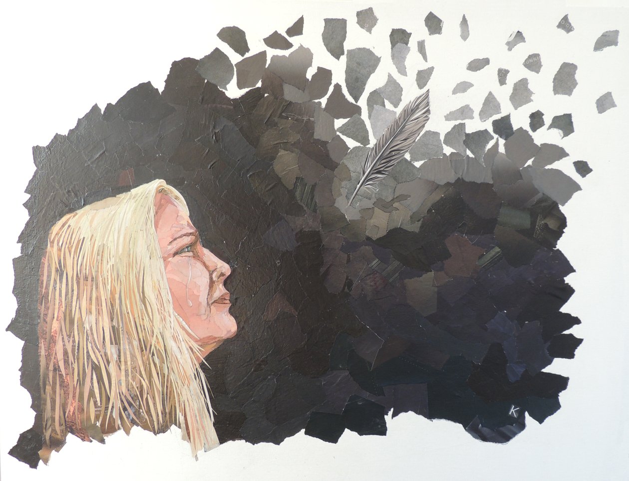 Keder, 2018 (dergi kolajı) by Kirstie Adamson