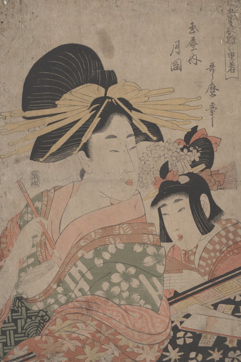 başlıksız by Kitagawa Utamaro