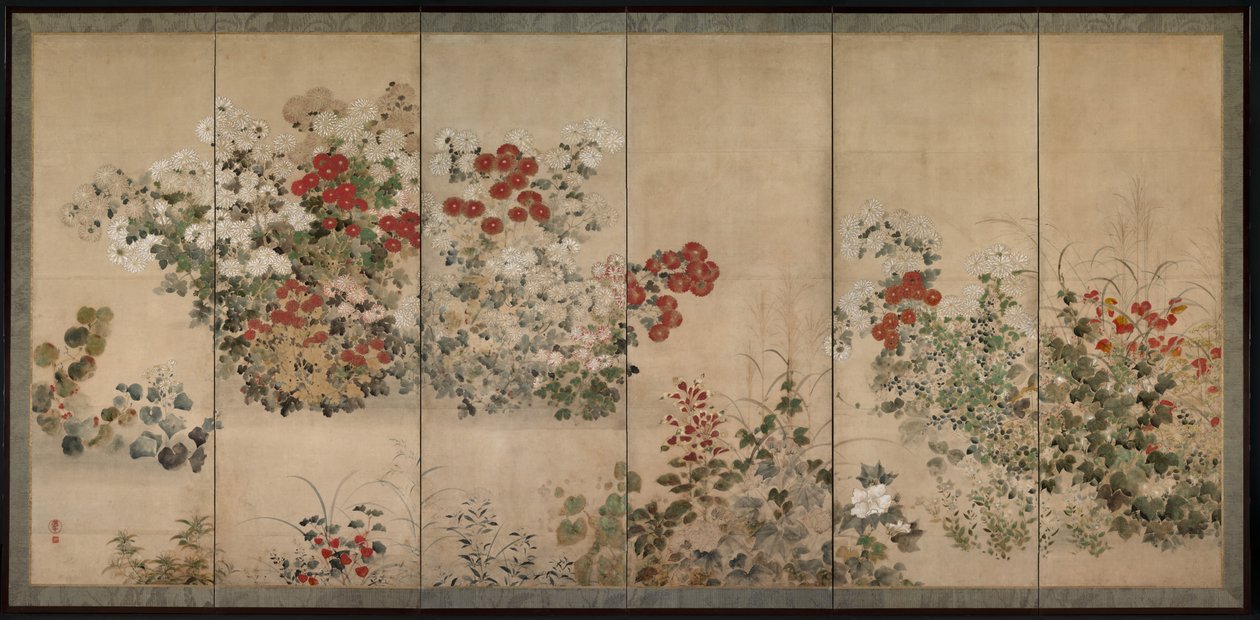 Çiçekler ve Otlar by Kitagawa Sosetsu