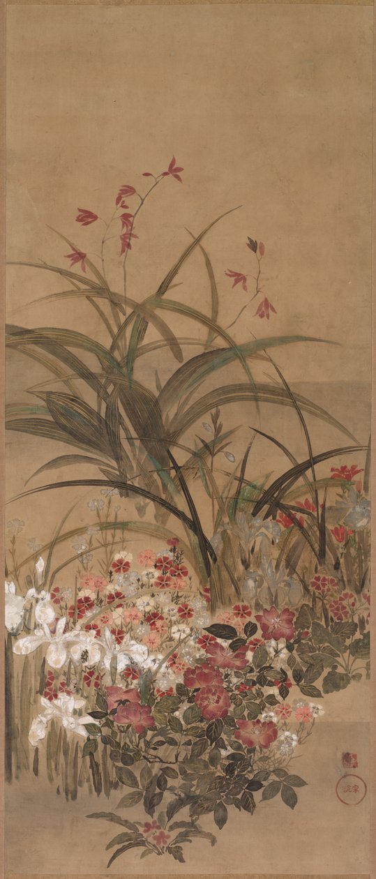 Yaz Çiçekleri by Kitagawa Sosetsu