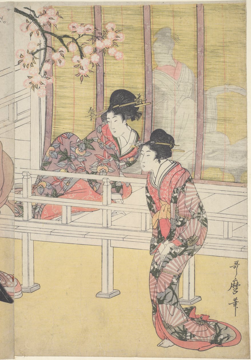 Prenses Aoi Kral 6 Prenses Joe by Kitagawa Utamaro