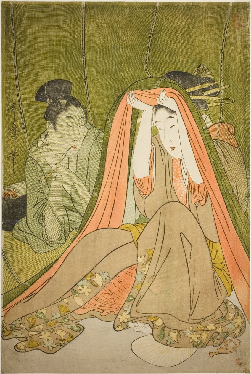 Cibinlikten Çıkan by Kitagawa Utamaro