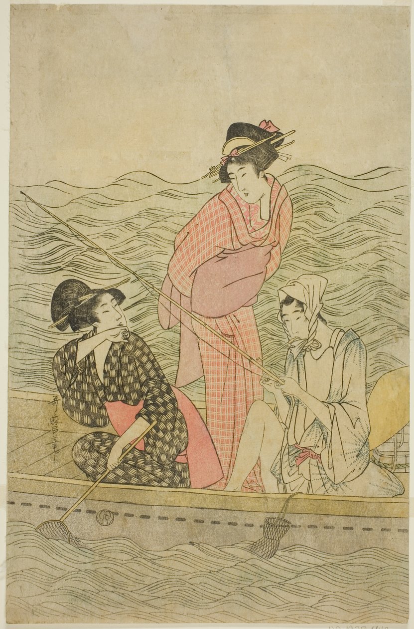 Balıkçılık Gezisi by Kitagawa Utamaro
