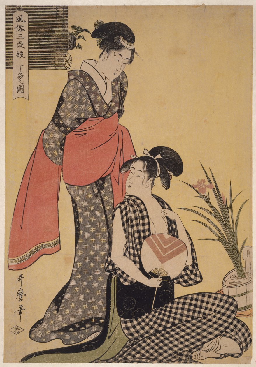 Anladım by Kitagawa Utamaro