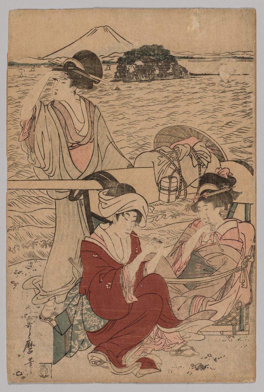 Başlık Yok, 1753-1806. by Kitagawa Utamaro
