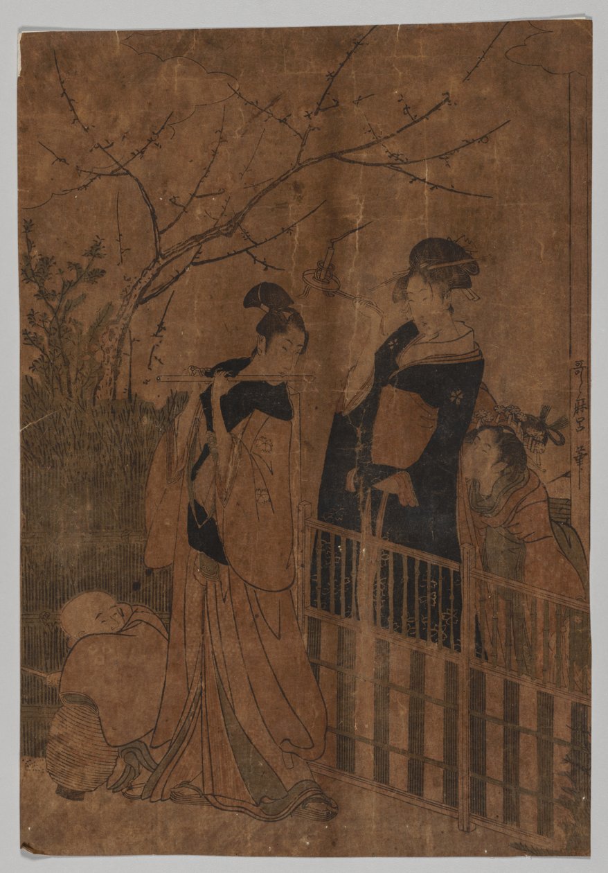 serenat by Kitagawa Utamaro