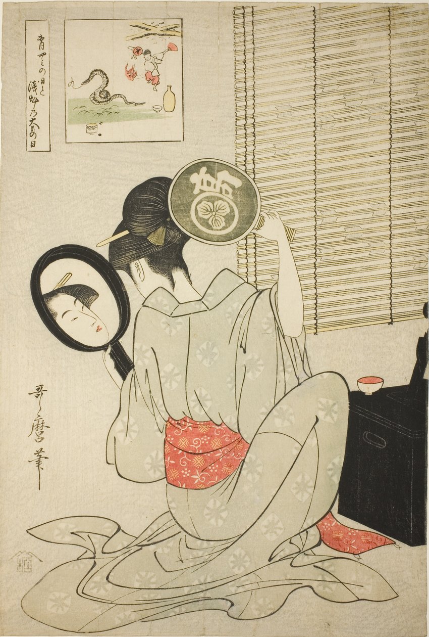 Takashima Hisashi by Kitagawa Utamaro