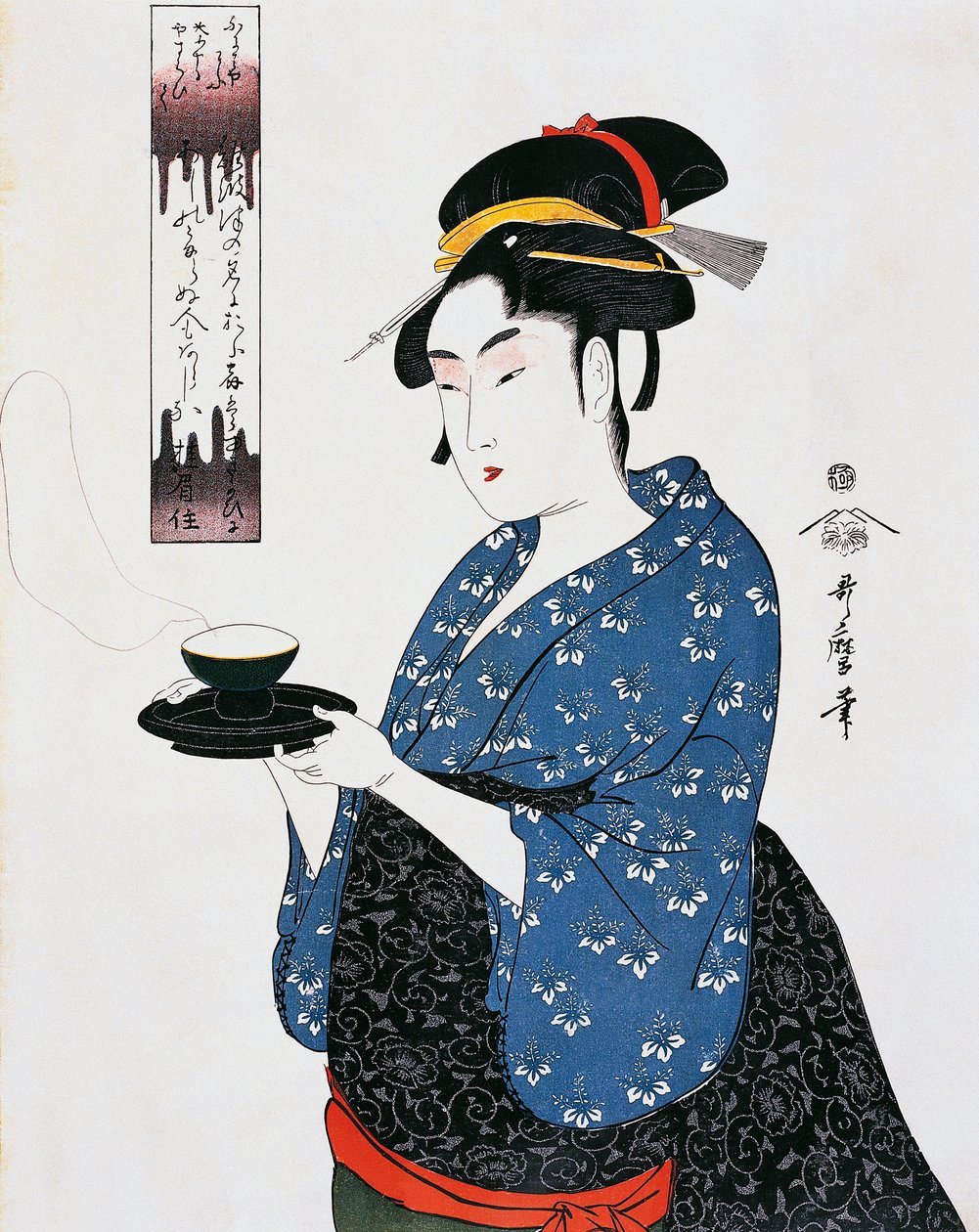 Thea zemini, Ukiyo-resimleri d-ku