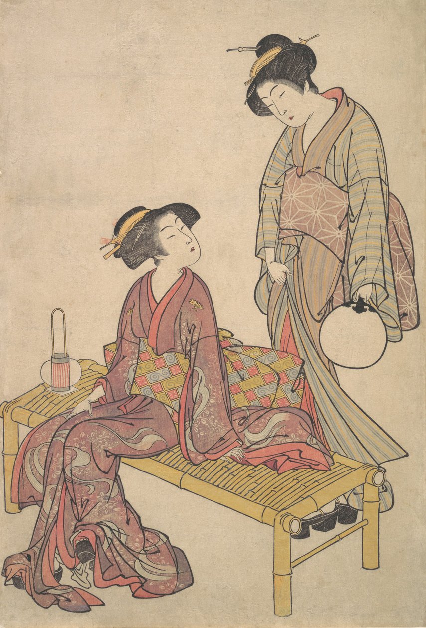 El Feneri, ca. 1790. by Kitao Shigemasa