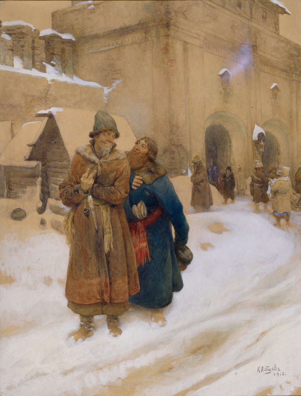 katip, 1913 by Klavdiy Vasilievich Lebedev