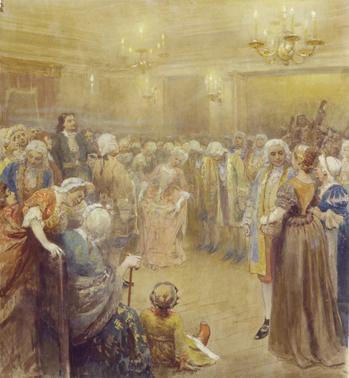 Peter I zamanında Meclis by Klavdiy Vasilievich Lebedev