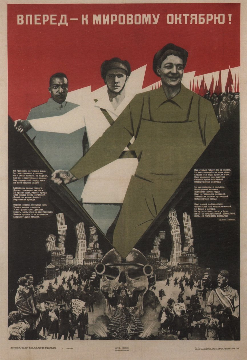 İleri dünya Ekim!, 1933 by Klinch