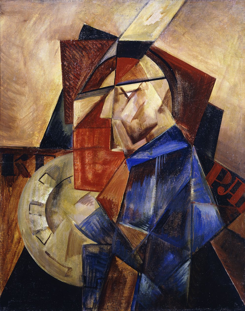 Kübo-Fütürist Karakter; Kübo-Fütüristik Karakter by Ivan Klyun