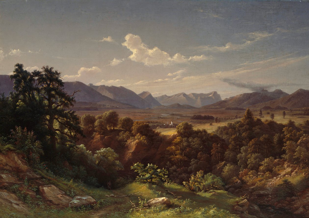 Alman manzarası by Knud Andreassen Baade