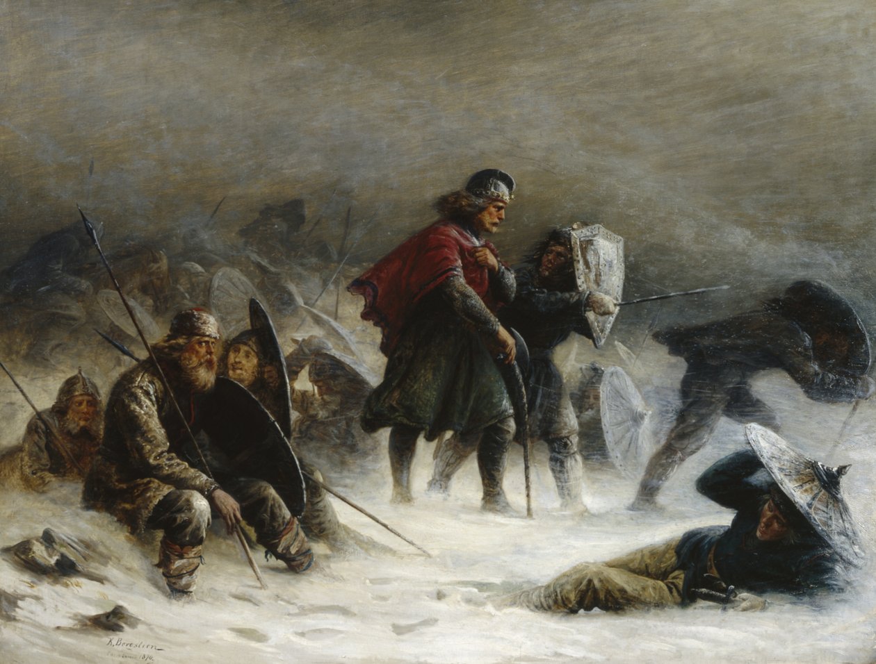 Kral Sverre, Voss Dağları
