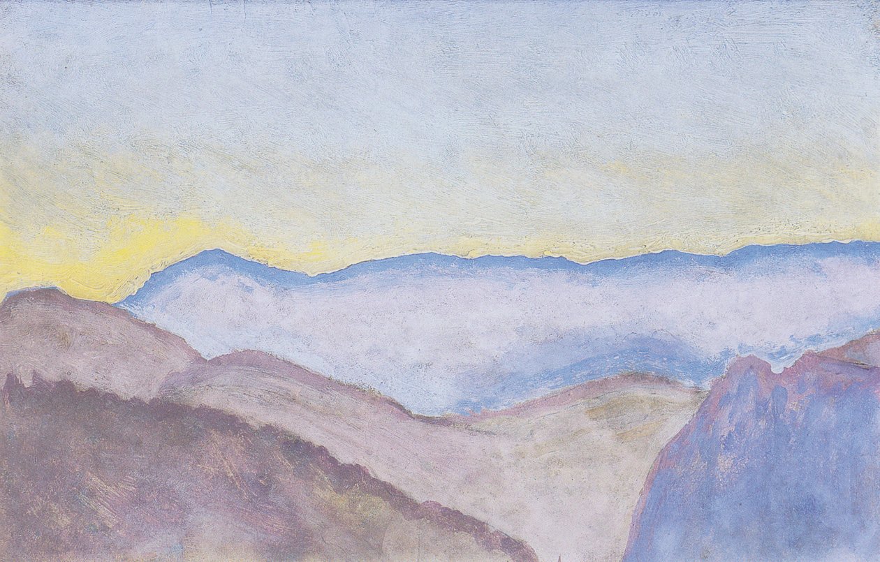 Rax manzaralı muhteşem manzara by Koloman Moser