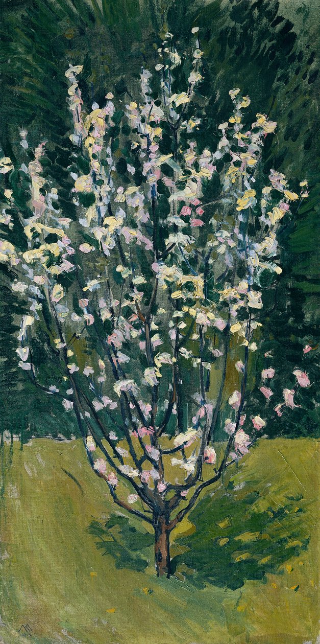 Çiçekli fidan by Koloman Moser