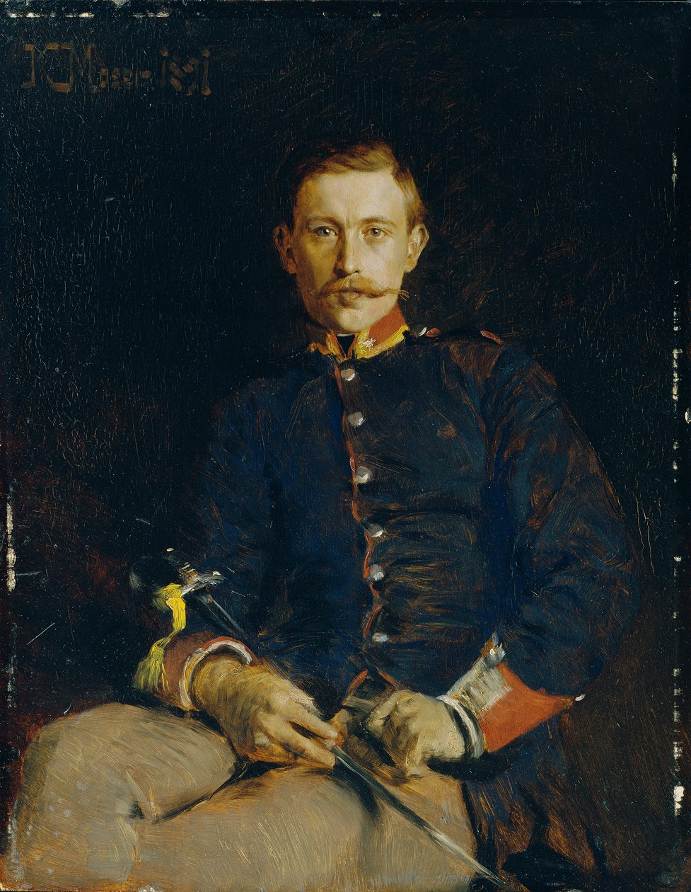 Üniformalı Franz Dangl by Koloman Moser
