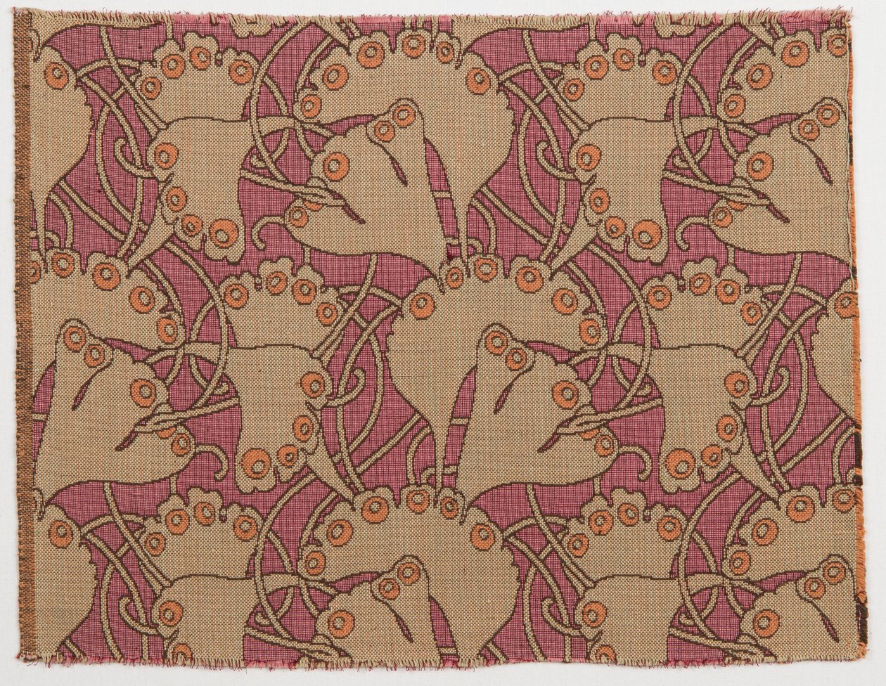 Tekstil tasarımı, 1898. by Koloman Moser