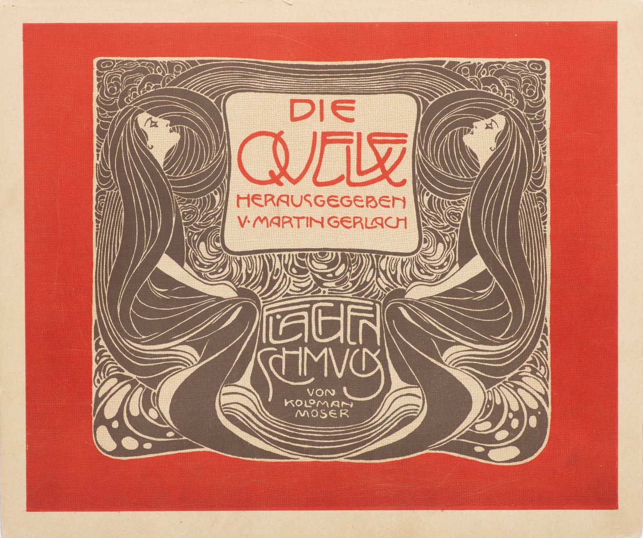Kaynak, 1901. by Koloman Moser