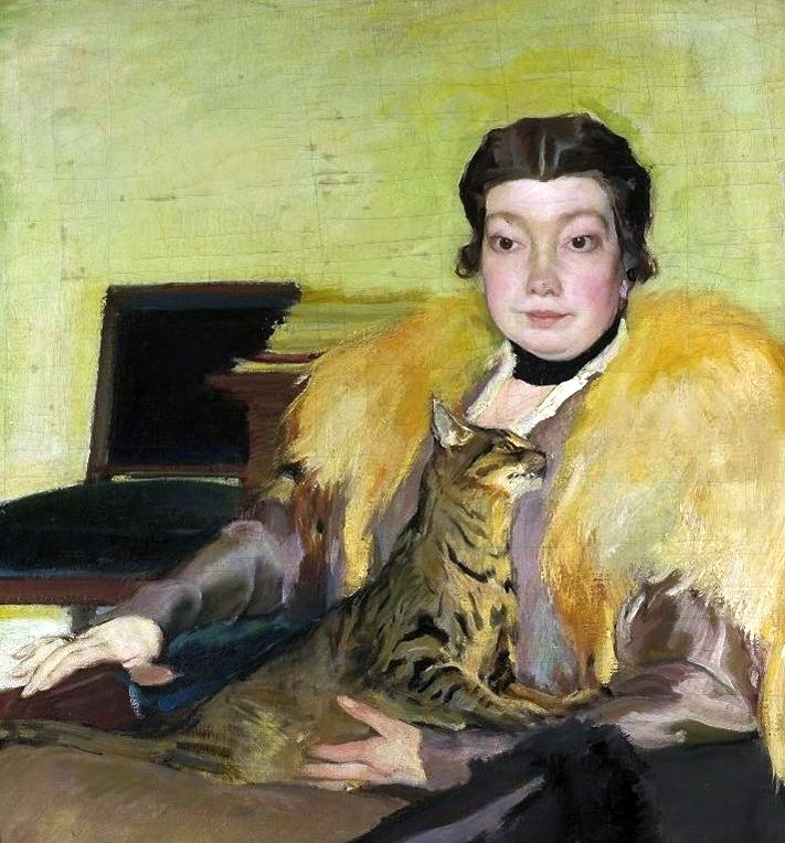 Sanatçı eşi Michalina Krzyzanowska