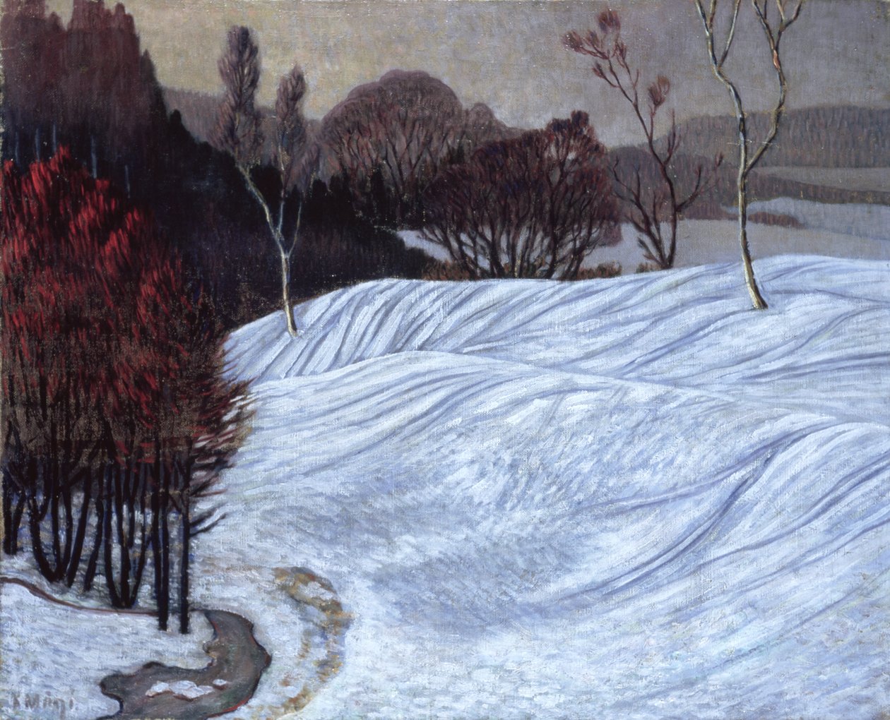 Norveç Manzarası, 1908-10 by Konrad Magi