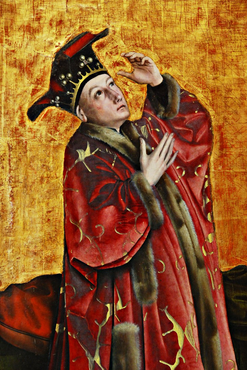 İmparator Augustus ve Tibur Sybil by Konrad Witz