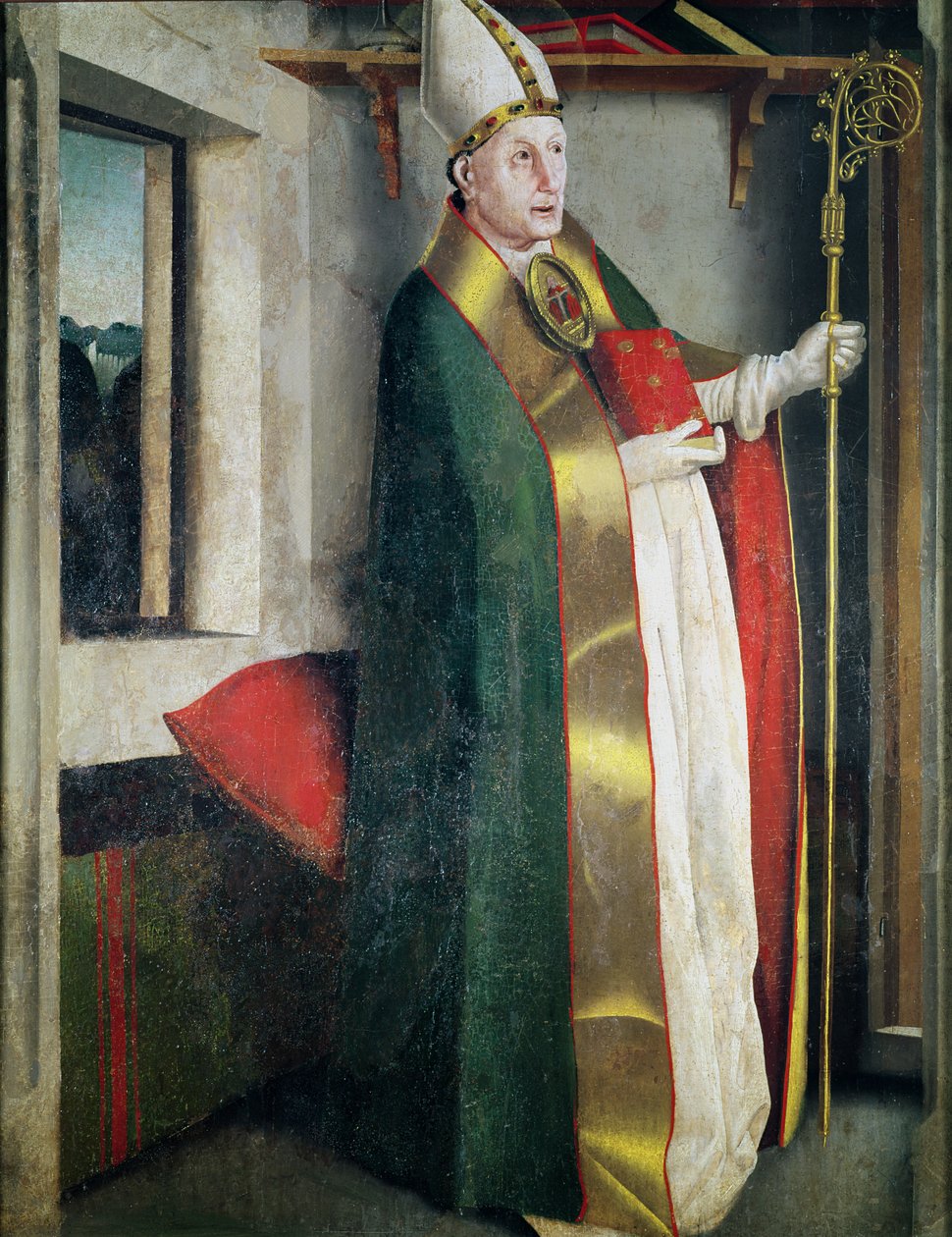 Aziz Augustine (354-430) c.1435 by Konrad Witz