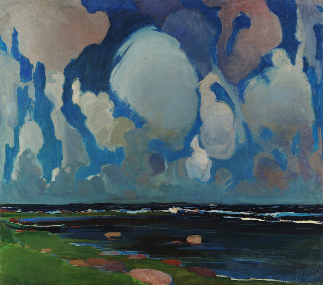 Finlandiya'da bulutlar by Konrad Krzyzanowski
