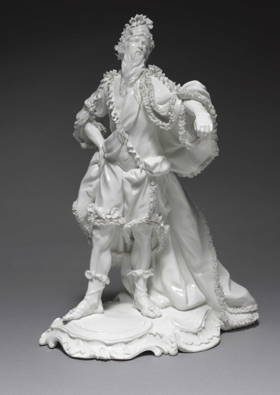 Oceanus, Frankenthal Porselen Fabrikası, Almanya, c.1765 by Konrad Linck