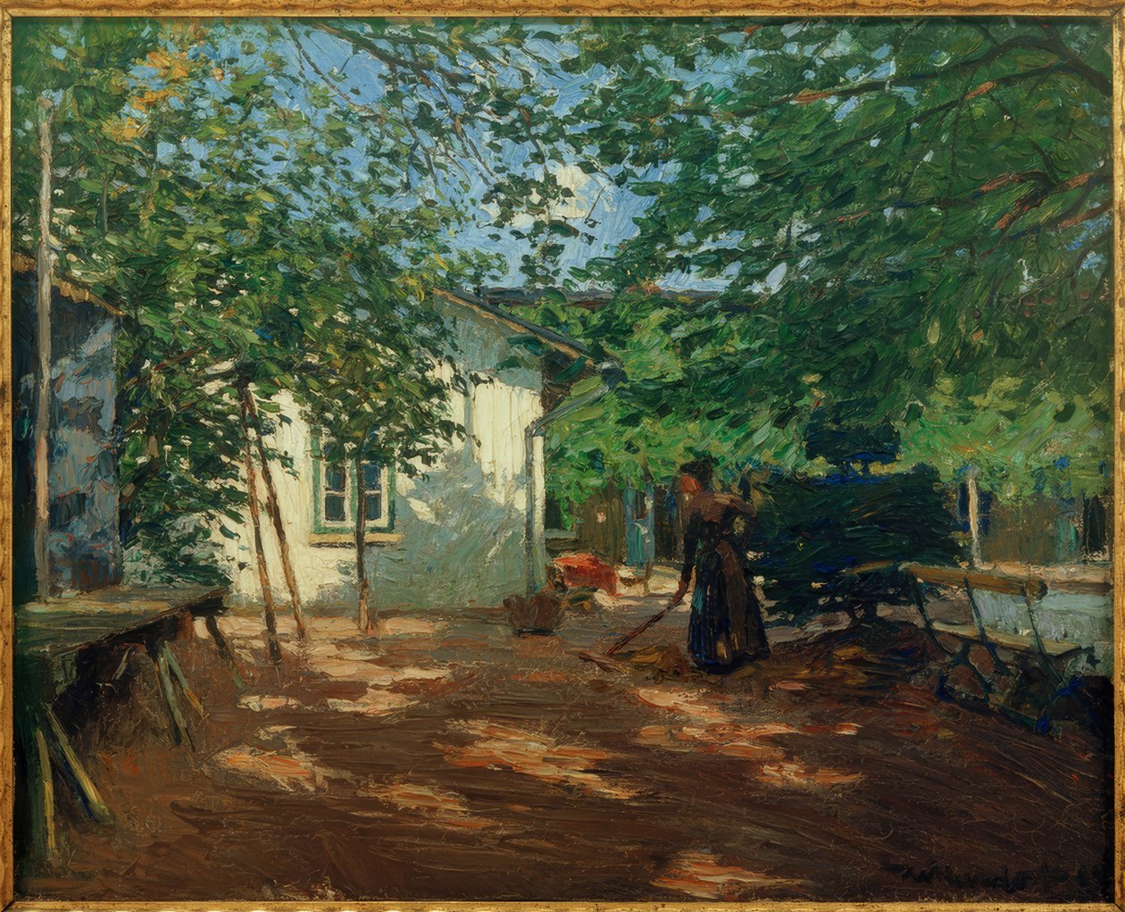 Kappeln yakınlarındaki restoran by Konrad von Kardorff