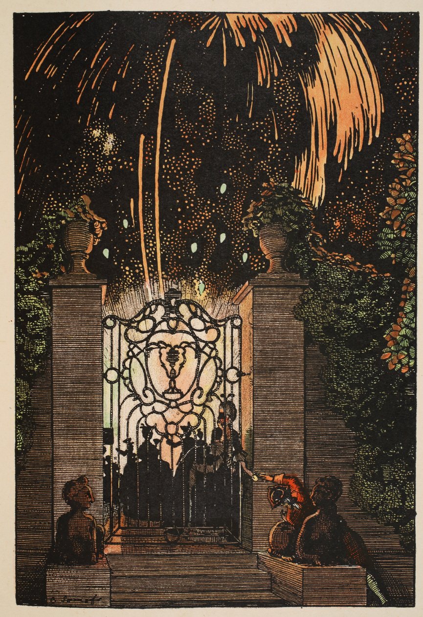 ಪಟಾಕಿ, ಟರ್ಕಿಶ್ 1918 by Konstantin Andreevic Somov