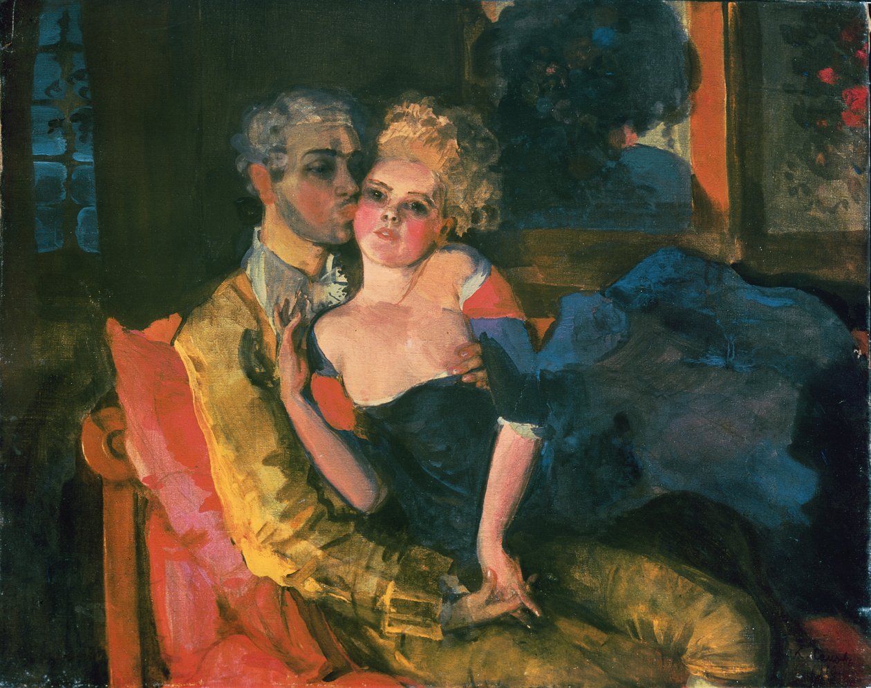 aşk, 1910 by Konstantin Andreevic Somov