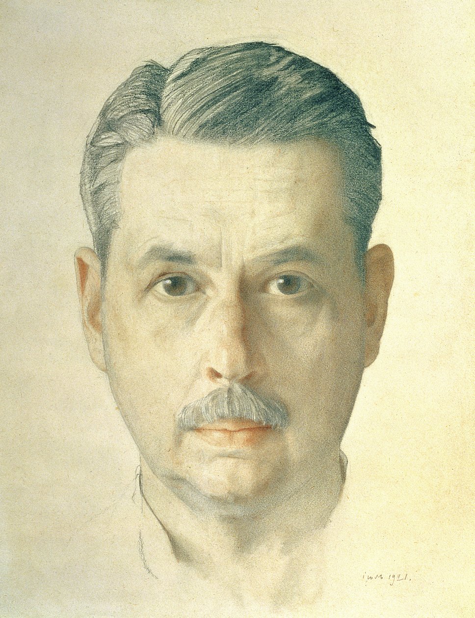 Otoportre, 1921 by Konstantin Andreevic Somov