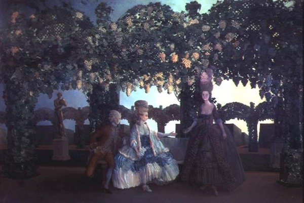 Akşam, 1900-02 by Konstantin Andreevic Somov