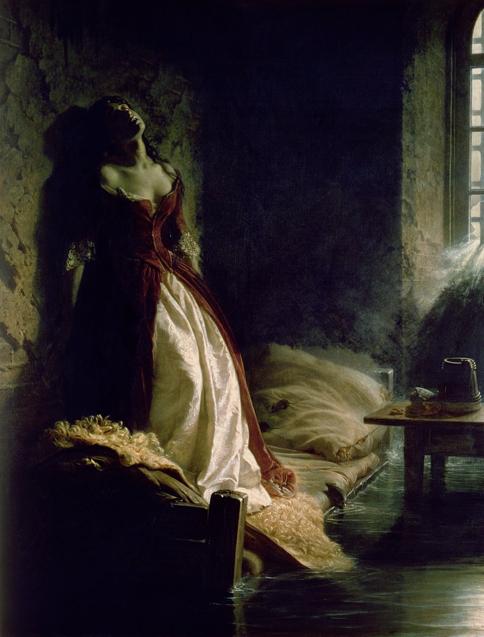 Prenses Tarakanova, 1864 by Konstantin Dmitrievich Flavitsky