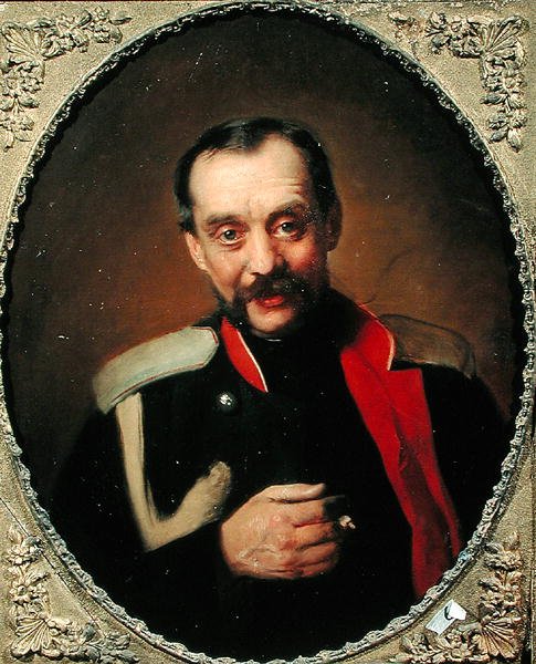 ಸಂಯೋಜಕ ಸೀಸರ್ ಎ. ಕ್ಯುಯಿ (1835-1918) ಟರ್ಕಿಯ ಭಾವಚಿತ್ರ by Konstantin Egorovich Makovsky