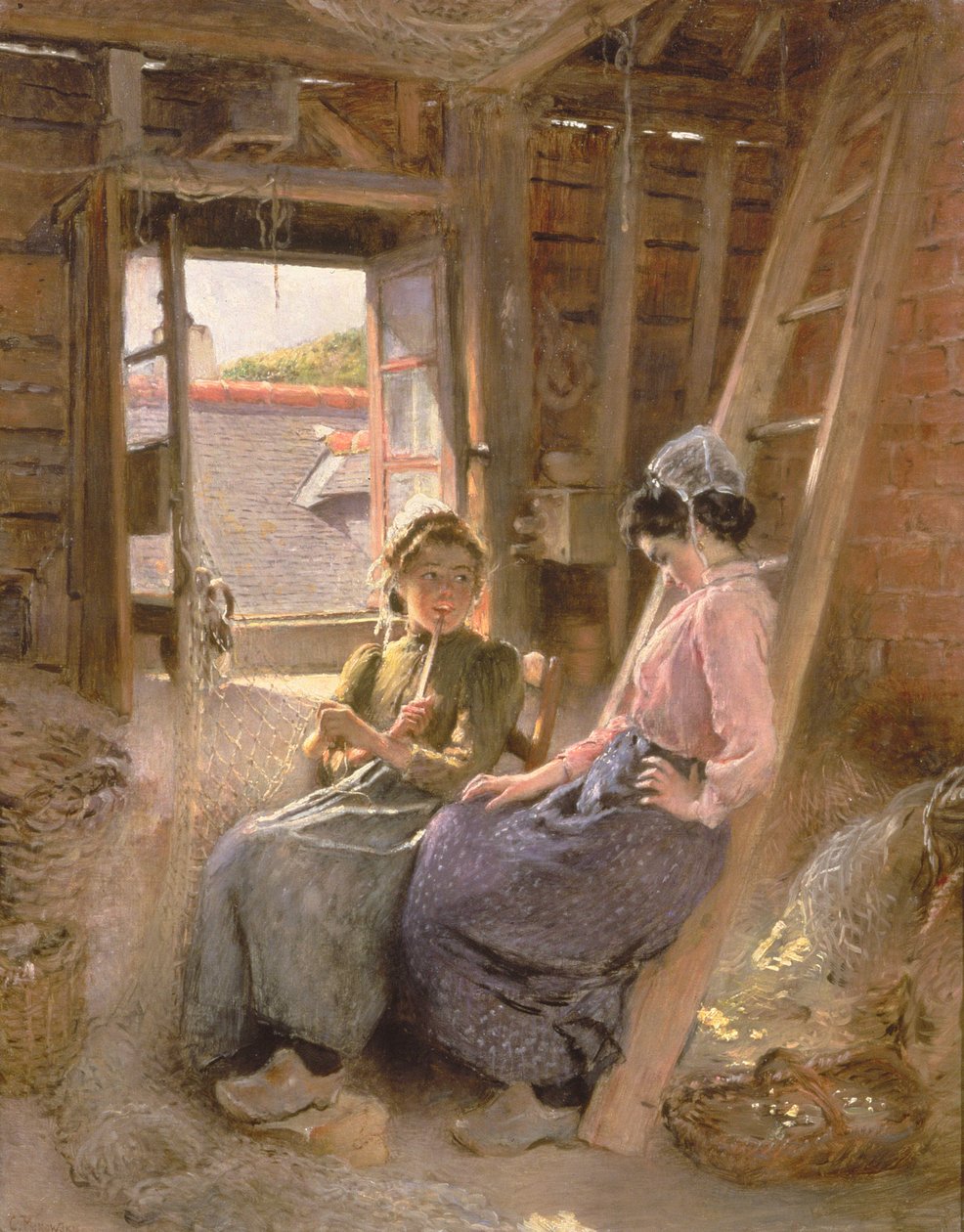 İki Breton Kadın, 1904 by Konstantin Egorovich Makovsky