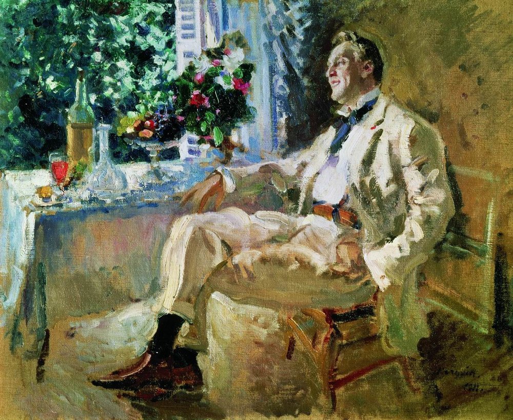 Fyodor Şalapin by Konstantin Alekseevich Korovin