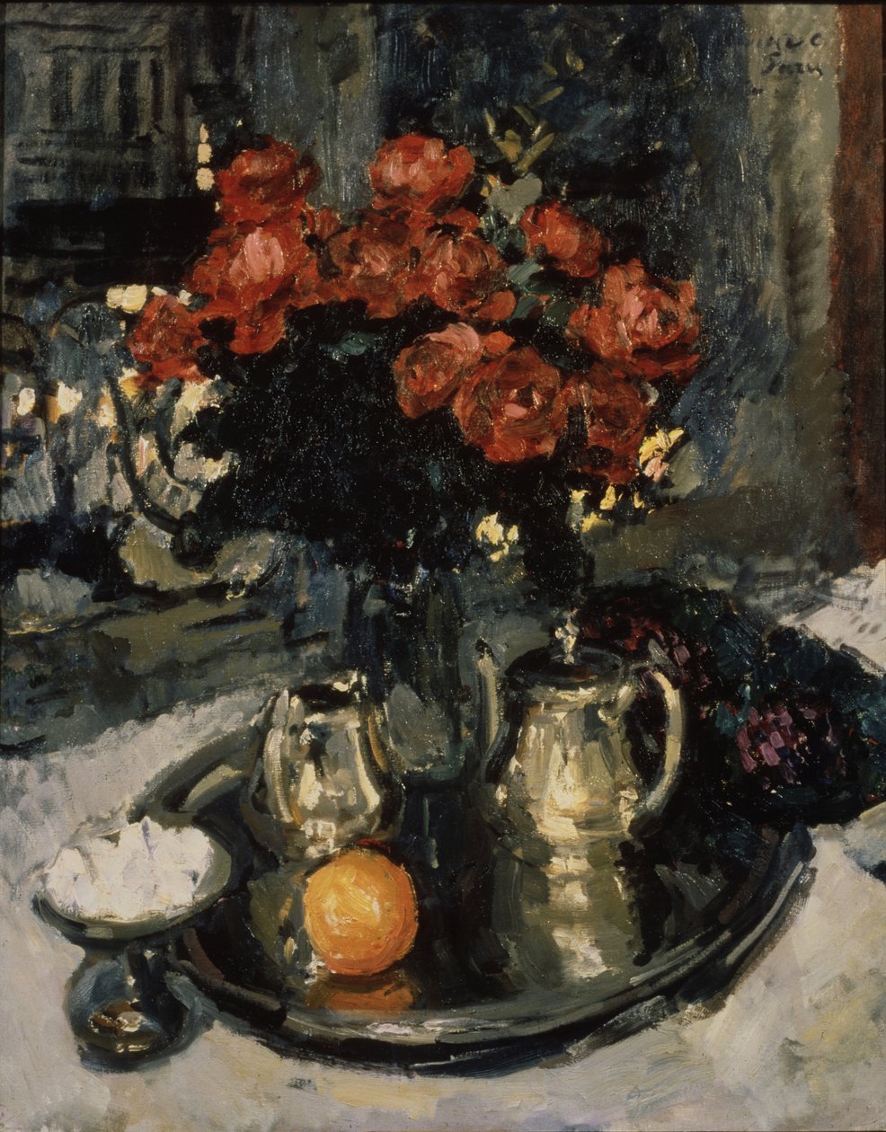 Güller ve menekşeler, 1912 by Konstantin Alekseevich Korovin