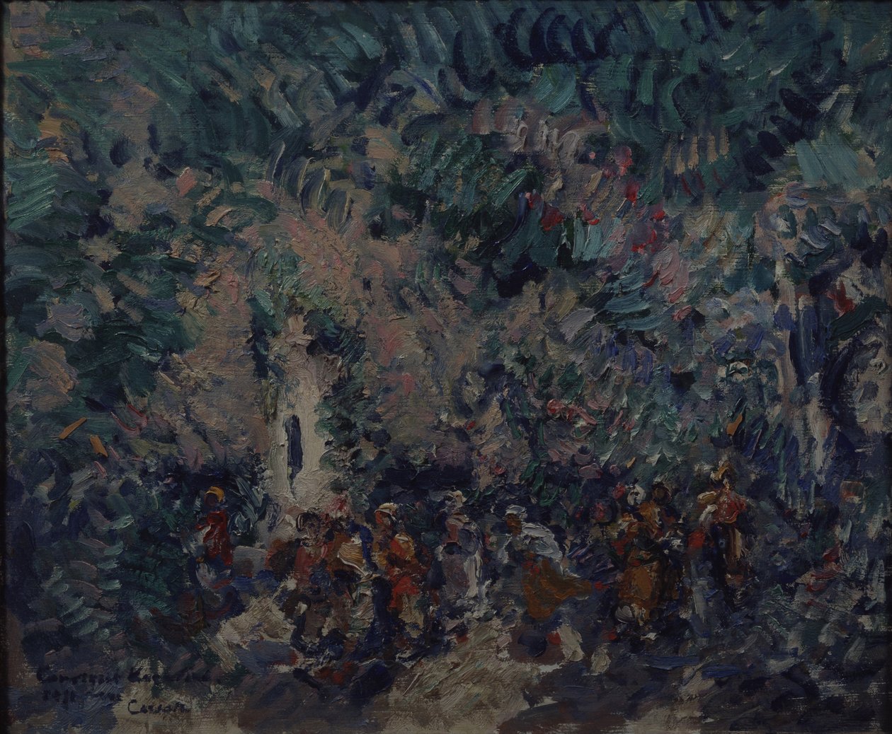 Corsair balesi için sahne tasarımı, A. Adam, 1911 by Konstantin Alekseevich Korovin