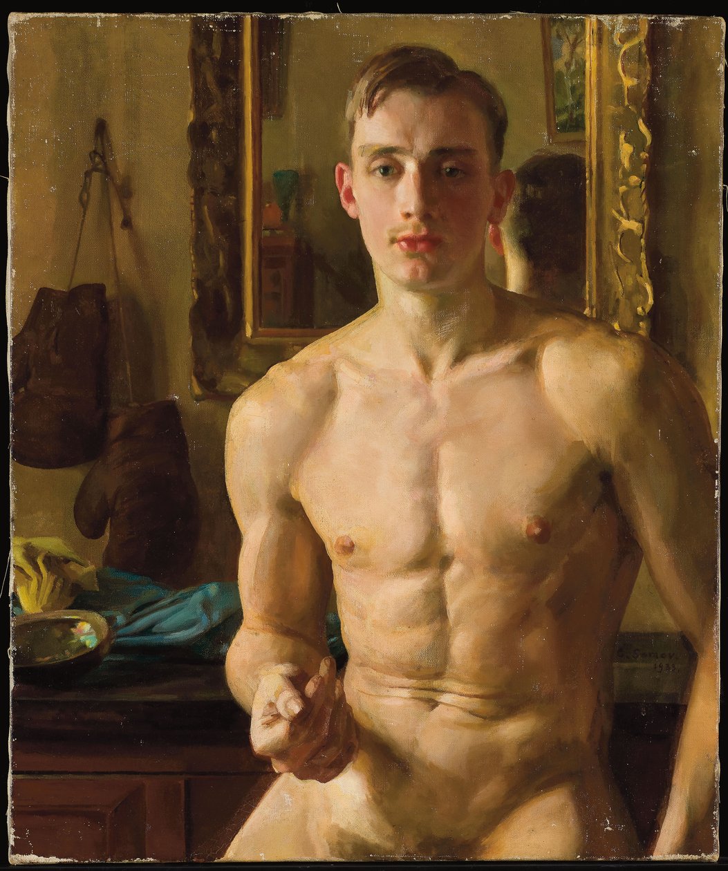 Boksör by Konstantin Andreevic Somov