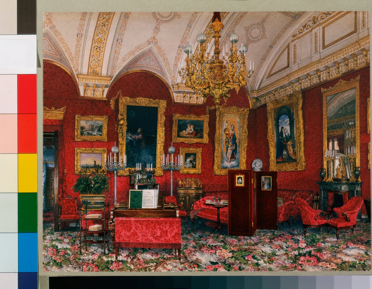Kışlık Sarayın İç Mekanları (Palais d