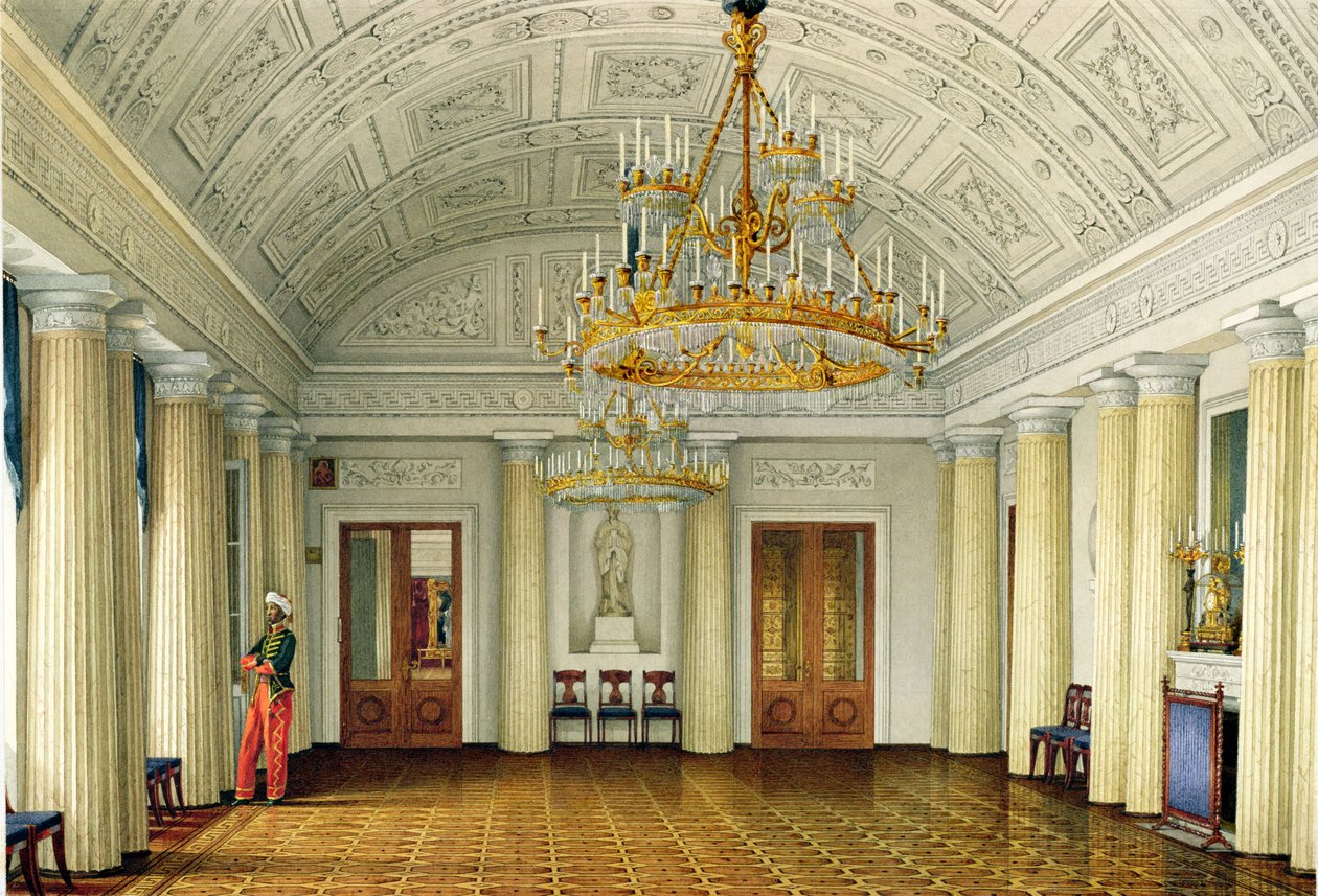 Mağribi Salonu, Kışlık Saray by Konstantin Andreyevich Ukhtomsky
