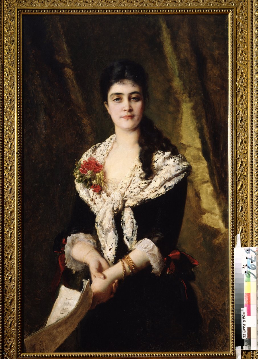 Şarkıcı A. Panaeva Kartseva