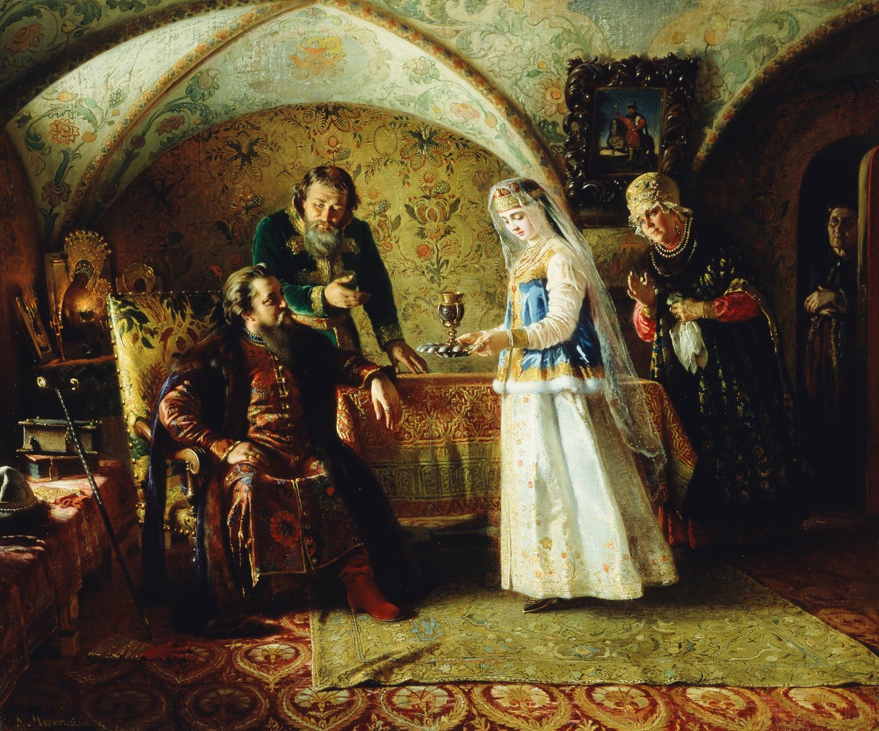 Giriş, 1868 by Konstantin Egorovich Makovsky