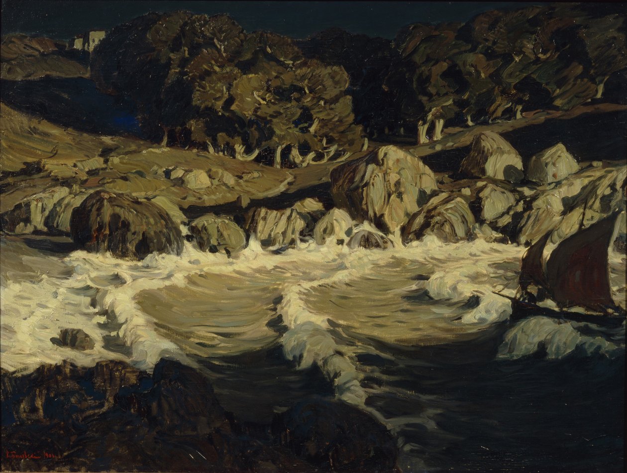Denizde Gece, 1903 by Konstantin Fyodorovich Bogayevsky