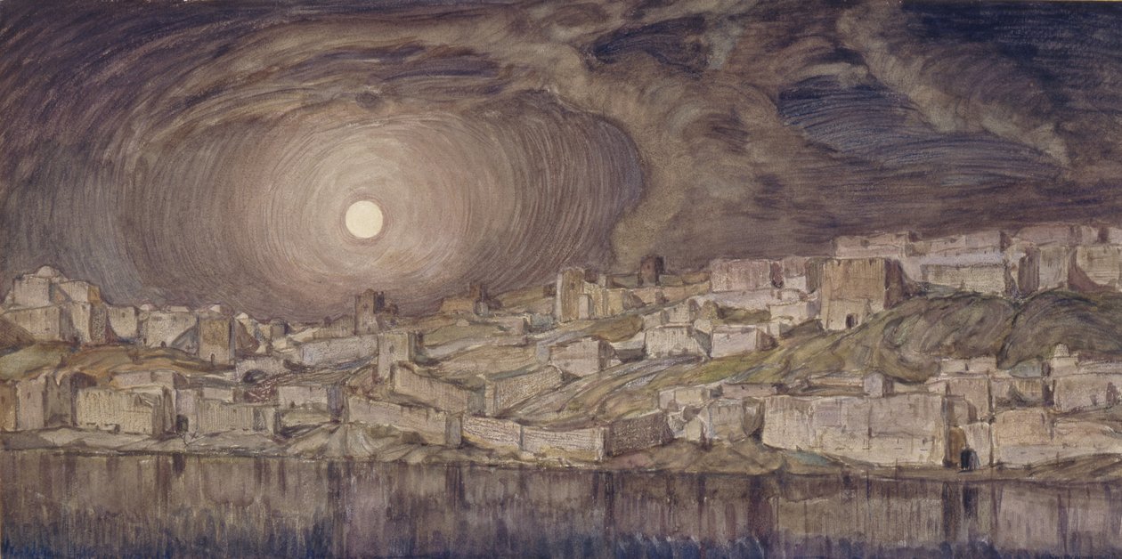 Kırım, 1908 by Konstantin Fyodorovich Bogayevsky